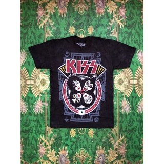 ผ้าฝ้าย 100%🎸KISS เสื้อวง Kiss สินค้านำเข้า ลิขสิทธิ์แท้S-3XL