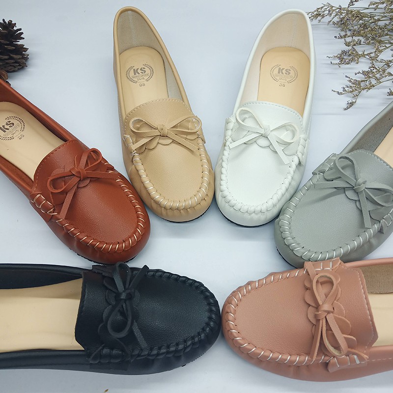 [hot?พร้อมส่ง รหัส812] รองเท้าส้นแบน รองเท้าคัทชู คัชชู รองเท้าหุ้มส้น รองเท้าใส่ทำงาน หนังนุ่ม สไตล์โลฟเฟอร์. 