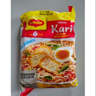 มาม่า Maggi  รสผงกะหรี่ อุดมไปด้วยสมุนไพร 11 ชนิด