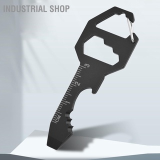 Industrial Shop พวงกุญแจ ประแจหกเหลี่ยม สเตนเลส อเนกประสงค์ สําหรับเปิดขวด