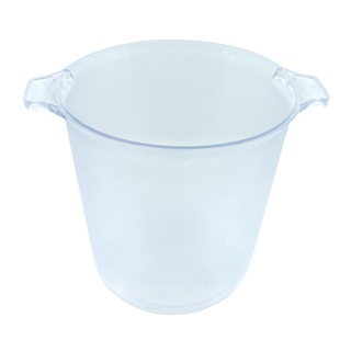 ถังน้ำแข็งพลาสติกมีหูจับ  Kassa Home TD0604-57 สีใส  ถังพลาสติก  Plastic ice bucket with handle Kassa Home TD0604-57 cle