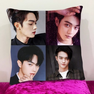 หมอนอิงสั่งทำ ใส่ได้4รูป หมอนอิงขนนุ่ม หมอนอิงโซฟา หมอนอิงในรถ หมอนอิง Cushions สวีข่าย Xu kai