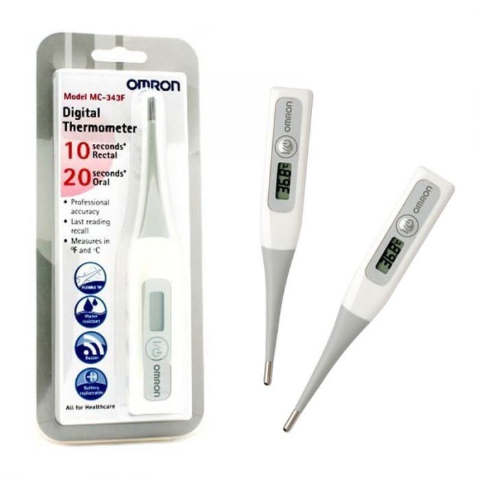 Omron เทอร์โมมิเตอร์ดิจิตอล MC-343F