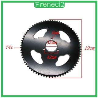 ( Freneci2 ) โซ่เฟืองหลังสีด ํา T8F - 74 T 35 มม . สําหรับรถจักรยานยนต์รถ Atv 47 Cc 49Cc