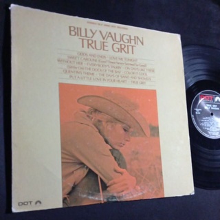 แผ่นเสียง 12 นิ้ว เพลงบรรเลงเพลงที่ เคยนิยม ในอดีต Billy Vaughn  True Grit ทดลองฟังได้ครับ