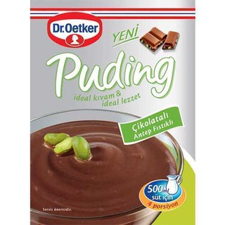 พุดดิ้ง ผงพุดดิ้ง pudding powder ช็อคโกแลต พิสตาชิโอ (Chocolate Pistacio Pudding) ขนาด 104 กรัม (พร้อมจัดส่ง)