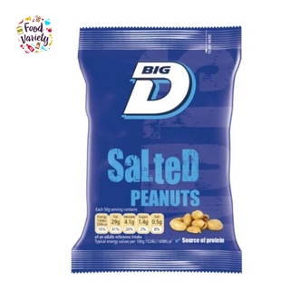 Big D Salted Peanuts 240g บิ๊กดี ถั่วลิสงอบเกลือ 240g