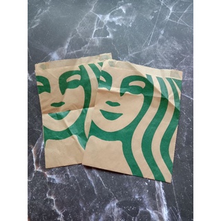 ถุงกระดาษ Starbucks ถุงขนม Starbucks