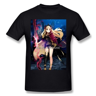 เสื้อยืดคอกลมcrew neckFgo เสื้อยืด พิมพ์ลายเกม Fate Grand Order The Holy Grail War Games สําหรับผู้ชายS-4XL