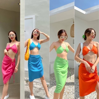 coler sea 🔥ชุดเซ็ทไปทะเล คาเฟ่ งานป้าย 🔥พร้อมส่ง