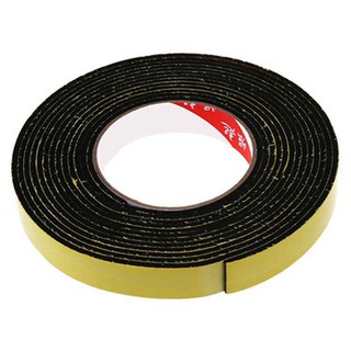 5m Black Single Sided Self Adhesive Foam Tape 20mm Wide x 3mm Thick