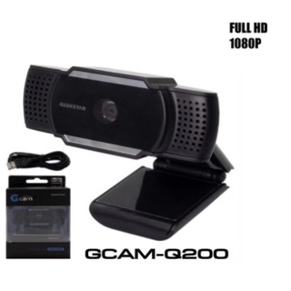 GEEKSTAR GCAM-Q200 FHD/QHD WEB CAMERA กล้องเว็บแคม1080P