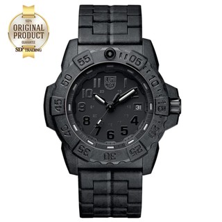 LUMINOX "รับประกันศูนย์ 2ปี" Man Watch รุ่น 3052.BO "สายคาร์บอน PC" - BlackOut