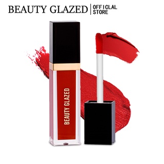 BEAUTY GLAZED ลิปสติกลิปกลอสลิควิดลิควิดรุ่นแมทกันน้ำ 24 สี