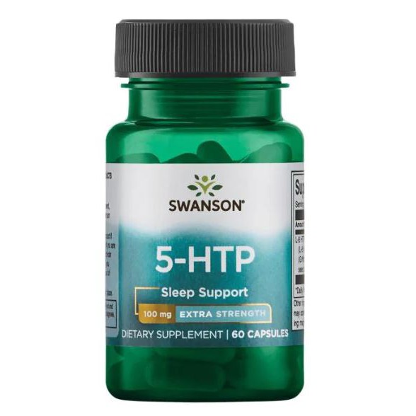 Swanson Ultra 5-HTP Extra Strength 100 mg [ 60 เม็ด ] 5 HTP 100 mg puritan