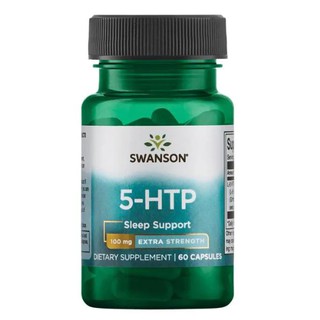 Swanson Ultra 5-HTP Extra Strength 100 mg [ 60 เม็ด ] 5 HTP 100 mg puritan