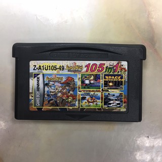 MT8 105 in 1 ผมแดง Nintendo GBA Gameboy Advance Video Game