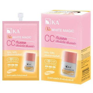 ka UV white magic cc spf30 PA ชนิดซอง 7 ml มีสีเขียวสีเหลืองสีชมพู