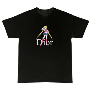 คนดัง Hot!!!...Dior X Sailor Moon หมดแล้ว คอกลม เสื้อตราหานคู่ เสื้อแฟชั่นผญ sexy เสื้อแฟชั่นผญ2022 อื่นๆ เสื้อเด็กหญิง