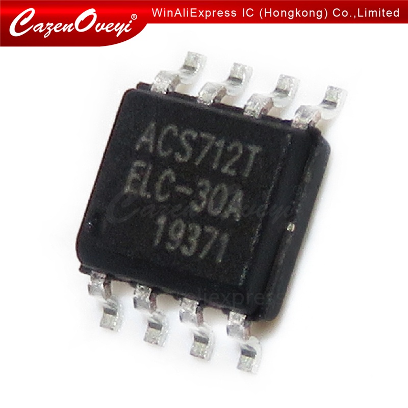 ACS712T ACS712ELCTR-30A-T 2 ชิ้น/ล็อต ACS712 ACS712ELCTR-30A ACS712T-30A 30A SOIC8 และ Ina px6 -