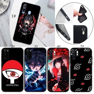 Lar62 เคสโทรศัพท์มือถือ ซิลิโคนนุ่ม ลายการ์ตูนนารูโตะ อุจิวะ อิทาจิ สําหรับ Samsung Galaxy A82 A70 A50S A50 A40S A30S A30 A20S A20 A12