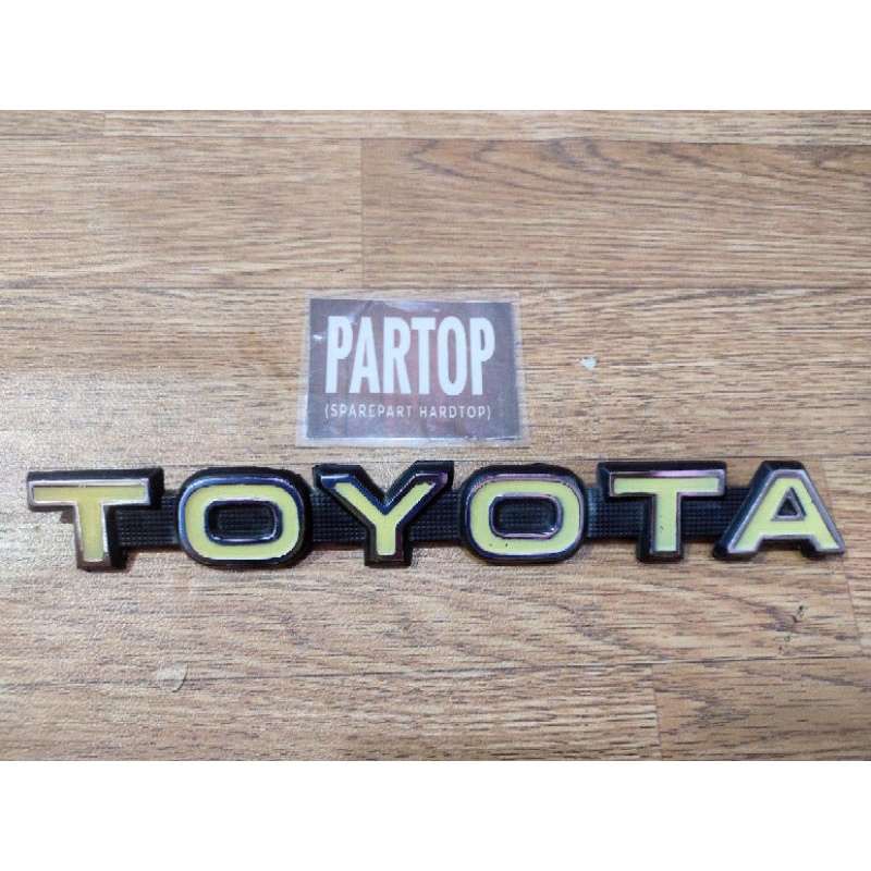 ​[PREMIUM] กระจังหน้า TOYOTA Land Cruiser Hardtop FJ40 BJ40 Logo Emblem