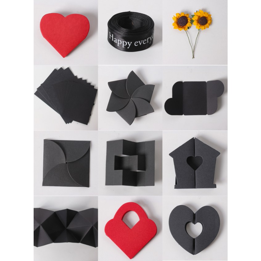 [XXL] กล่องของขวัญวันเกิด  อัลบัมรูป ของขวัญวาเลนไทน์ กล่อของขวัญ ของขวัญ DIY - รูปที่ 6