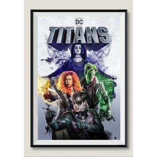 โปสเตอร์ซีรีย์ DC TITANS