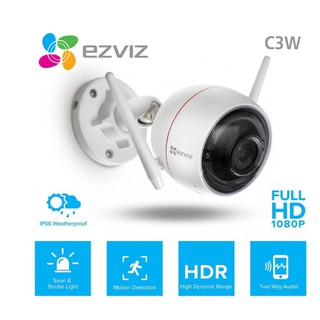 EZVIZ C3W Husky Air 1080p Outdoor Wi-Fi Camera with External Antenna color nigh