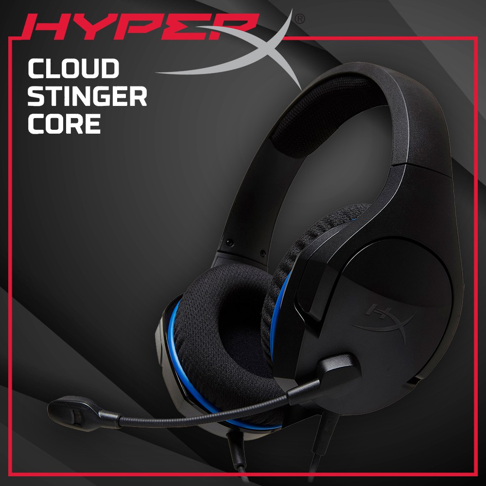 Наушники hyperx cloud stinger core hx hscsc bk на компьютер как подключить