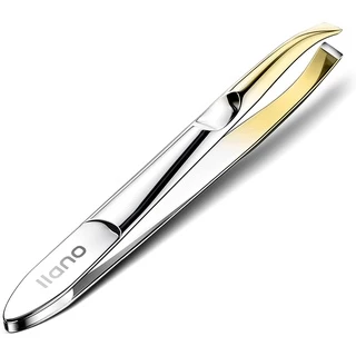 Llano Professional แหนบทอง – น้ํายาล้างคิ้วสแตนเลส Lash Tweezer
