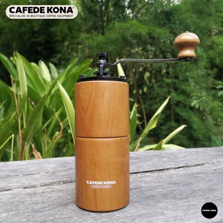 CAFEDE KONA เครื่องบดเมล็ดกาแฟแบบมือหมุน  Coffee Grinder