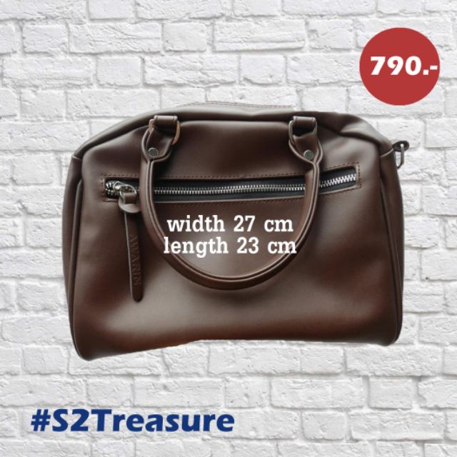 กระเป๋า awarin สี chocolate size m ของแท้ที่สุด มือหนึ่งงงง!!!