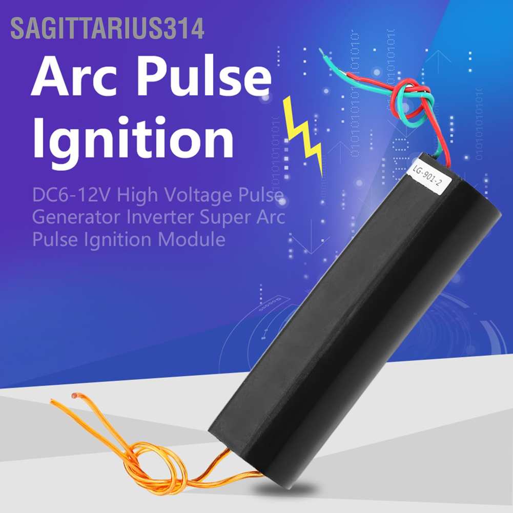 Sagittarius314 DC6-12V High Voltage Pulse Generator Inverter Super Arc Ignition Module