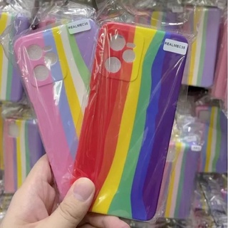 เคส สายรุ้งไล่โทนสีนิ่ม Case Realme C35 เคสโทรศัพท์ เรียวมี realmeC35 เคสซิลิคอน