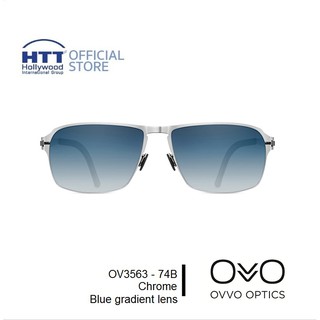 OVVO แว่นตากันแดด OVVO 3563 - 74B กรอบแว่นไทเทเนียม เลนส์ Zeiss เบา ทนทาน ไม่ก่อให้เกิดอาการแพ้ Handmade in EU