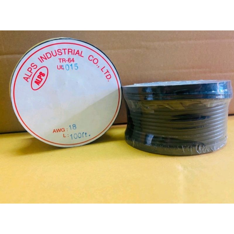 สาย​ AWG 18 ความยาว​ 100 ft. มี​ 5 สี​
