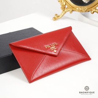 PRADA BILL POUCH RED