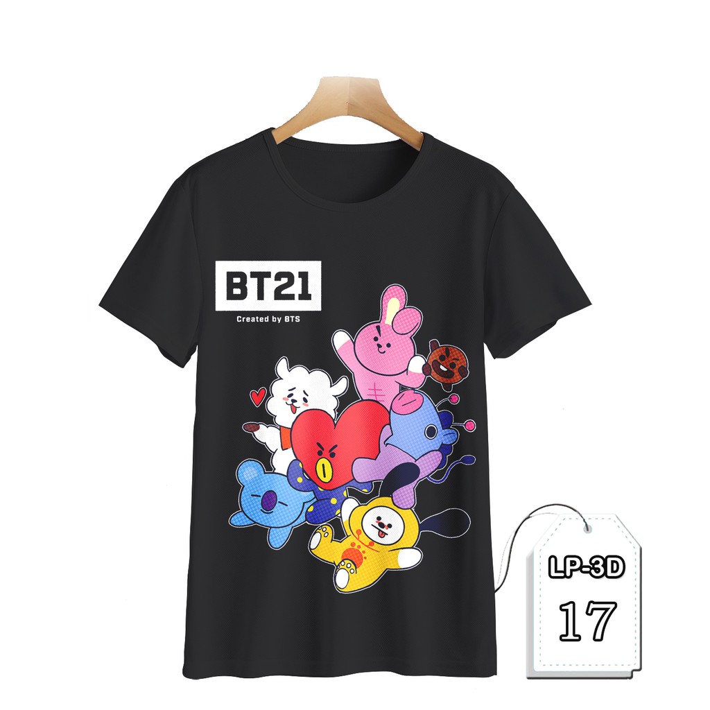 BTS เสื้อผ้าเด็กผู้หญิง BTS Kpop เสื้อผ้าศิลปิน LP3D-17