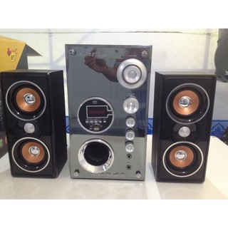 ชุดโฮมเธียรเตอร์ Home Theater 2.1 Music D.J. SA-1200K 2.1 Multimedia Speaker System 30W+10W x 2 Watts RMS