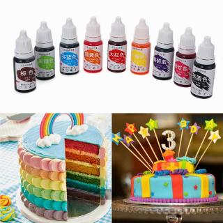 Color Pigment Edible Cake 1PC Food Macaron Coloring Ingredients Cream 10ML Baking Cake Edible Pigment Fondant