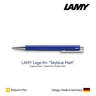 Lamy Logo M+ "Skyblue Matt" Ballpoint Pen - ปากกาลูกลื่นลามี่โลโก้  สีสกายบลูด้าน