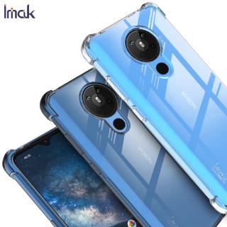 Imak Nokia 5.3 เคสกันกระแทก ใส นิ่ม TPU เคส Nokia5.3 ใส ซิลิโคน ฝาหลัง ฟิล์มหน้าจอ