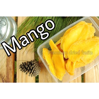 Premium Mango Less sweet มะม่วงอบแห้งน้ำตาลน้อย