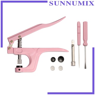 [Sunnimix] เครื่องมือติดตั้งคีม Snap Fastener สําหรับงานหัตถกรรม