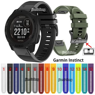 สายนาฬิกาข้อมือซิลิโคน สไตล์สปอร์ต สําหรับ Garmin Instinct 2 Watch