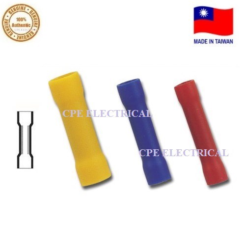 100 ชิ้น - BF1.25 BF2 BF5.5 ฉนวนขั้วต่อก้นสาย Link (Made in TAIWAN)