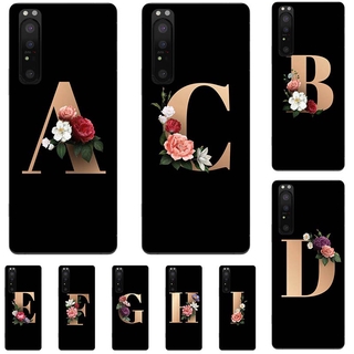 เคสโทรศัพท์มือถือลายดอกไม้ภาษาอังกฤษสําหรับ Sony Xperia 10 Ii 6 . 0 " Xperia 10