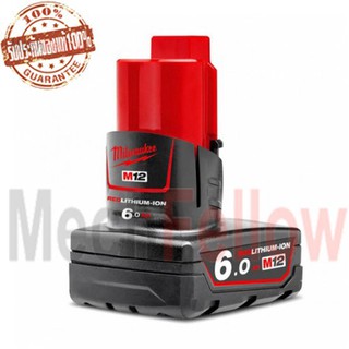 M12ฺB6 แบตเตอรี่ MILWAUKEE Li-ion 12V 6.0Ah
