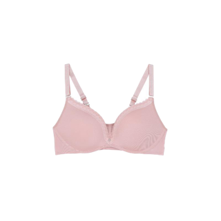 WIENNA DB26303 ( เสื้อชั้นในไร้โครง บราไร้โครง Bra Be Light Smart Size ชุดชั้นในเวียนนา สีชมพู ม่วง ROSE LILY )